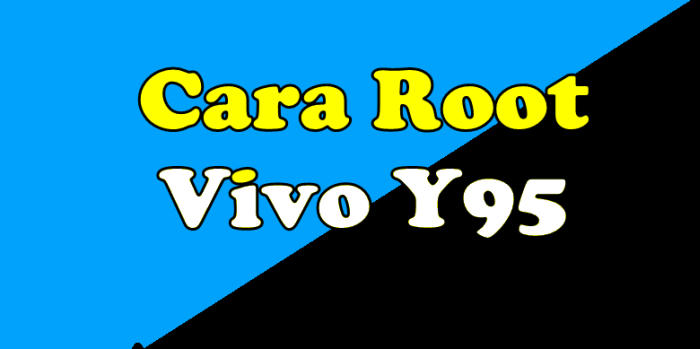 Cara Root Vivo Y95